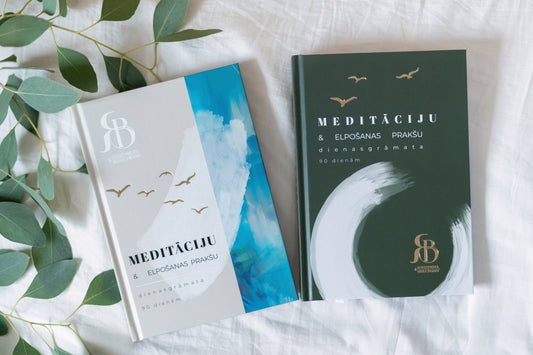 MEDITĀCIJU DIENASGRĀMATAS / DEBESIS + MEŽS & dāvanā 3 vadītās meditācijas